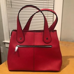 Red Charles Jourdan handbag